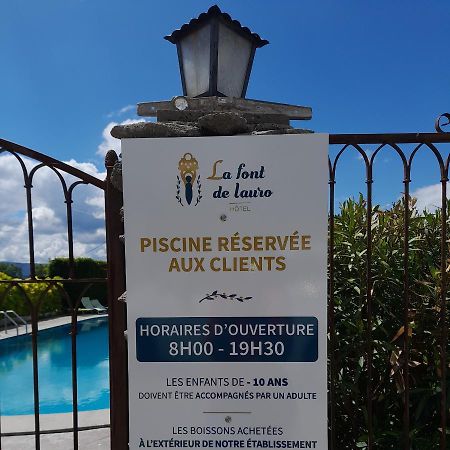 Hotel Font De Lauro Saumane-de-Vaucluse Exterior foto